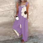 Maqiato | Women's Floral Graphic Jumpsuit