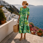 Maqiato | Women's Floral Midi Dress