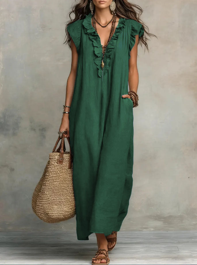 Maqiato | Women's Flowy Bohemian Dress