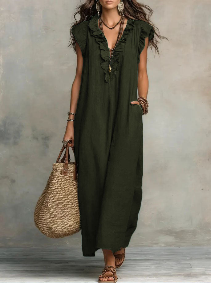 Maqiato | Women's Flowy Bohemian Dress