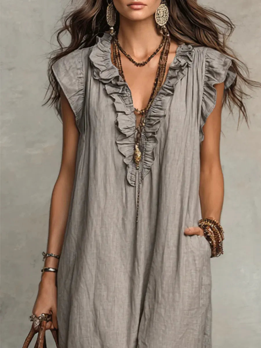 Maqiato | Women's Flowy Bohemian Dress