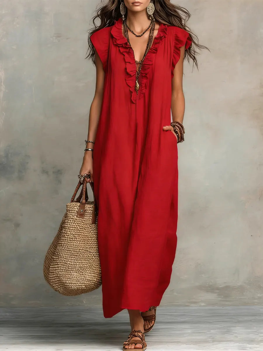 Maqiato | Women's Flowy Bohemian Dress
