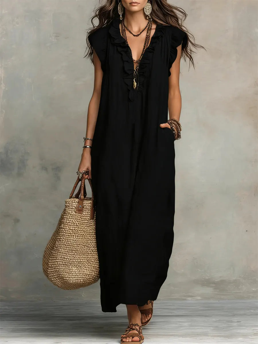 Maqiato | Women's Flowy Bohemian Dress