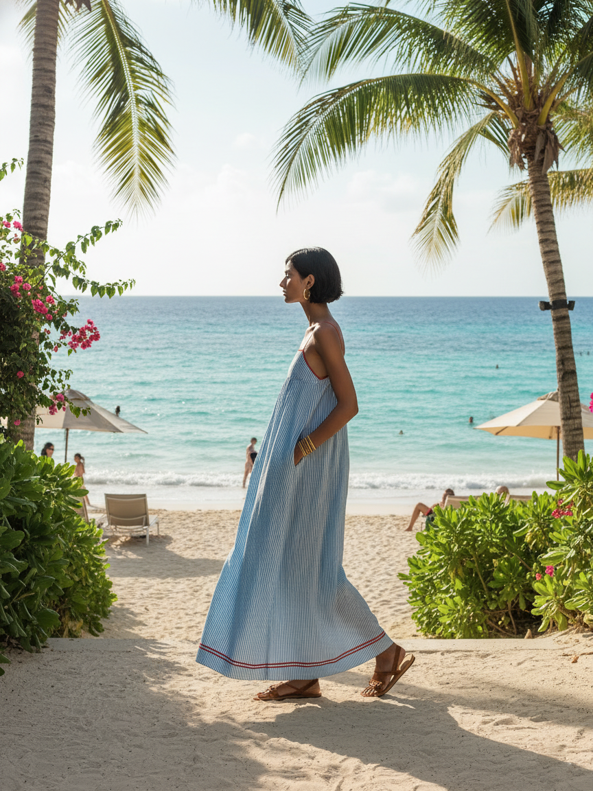Maqiato | Women's Flowy Maxi Summer Dress