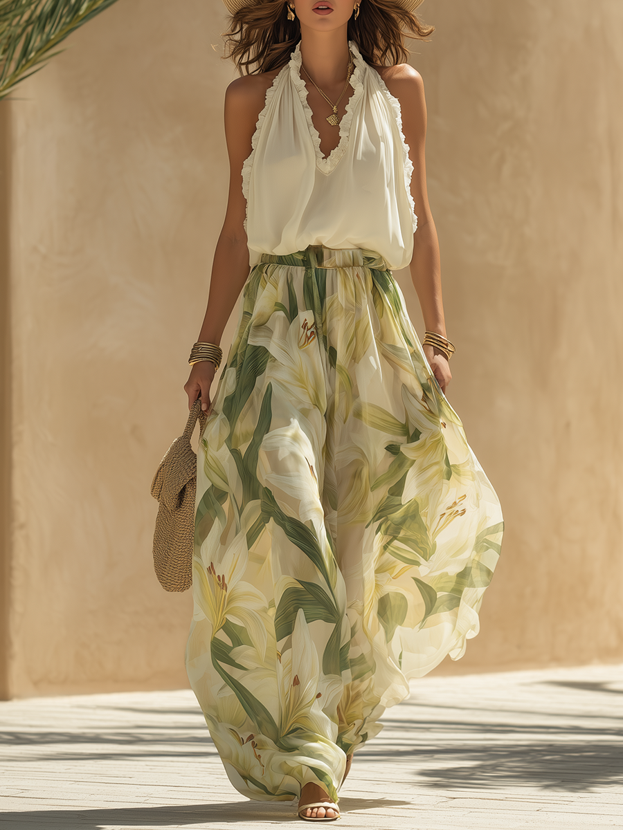 Maqiato | Women's Flowy Two-Piece Set
