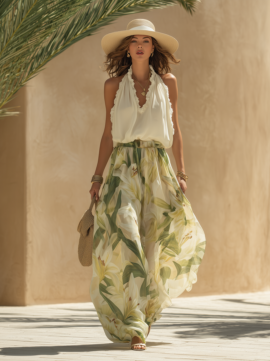 Maqiato | Women's Flowy Two-Piece Set