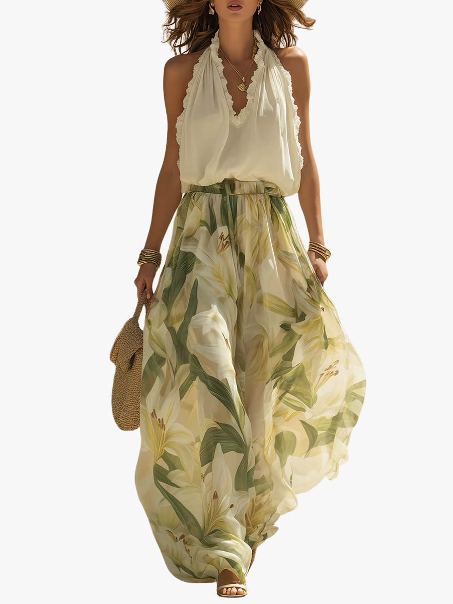Maqiato | Women's Flowy Two-Piece Set