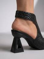 Maqiato | Women's Geometric Heel Sandals