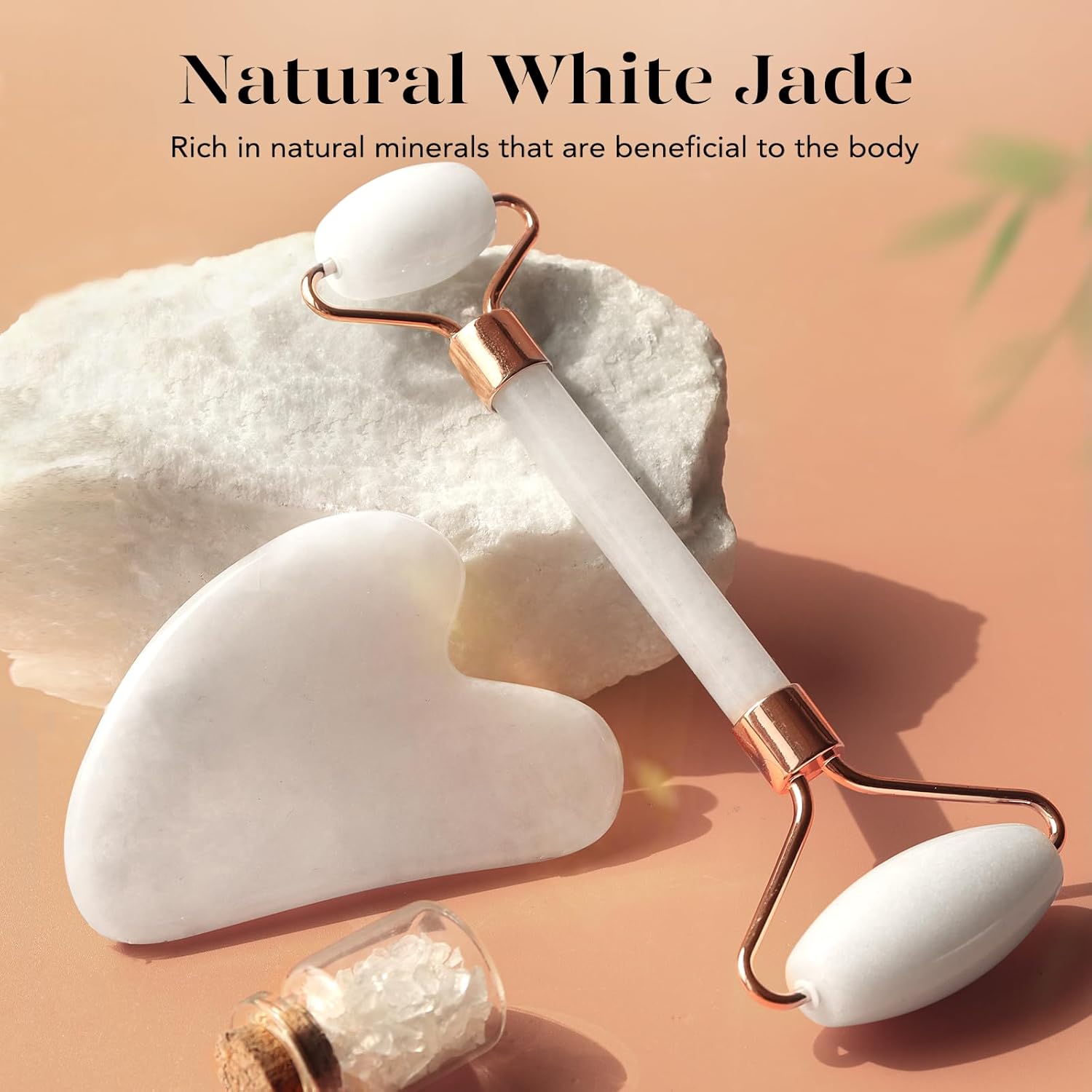 Maqiato | Women's Gua Sha & Jade Roller Set