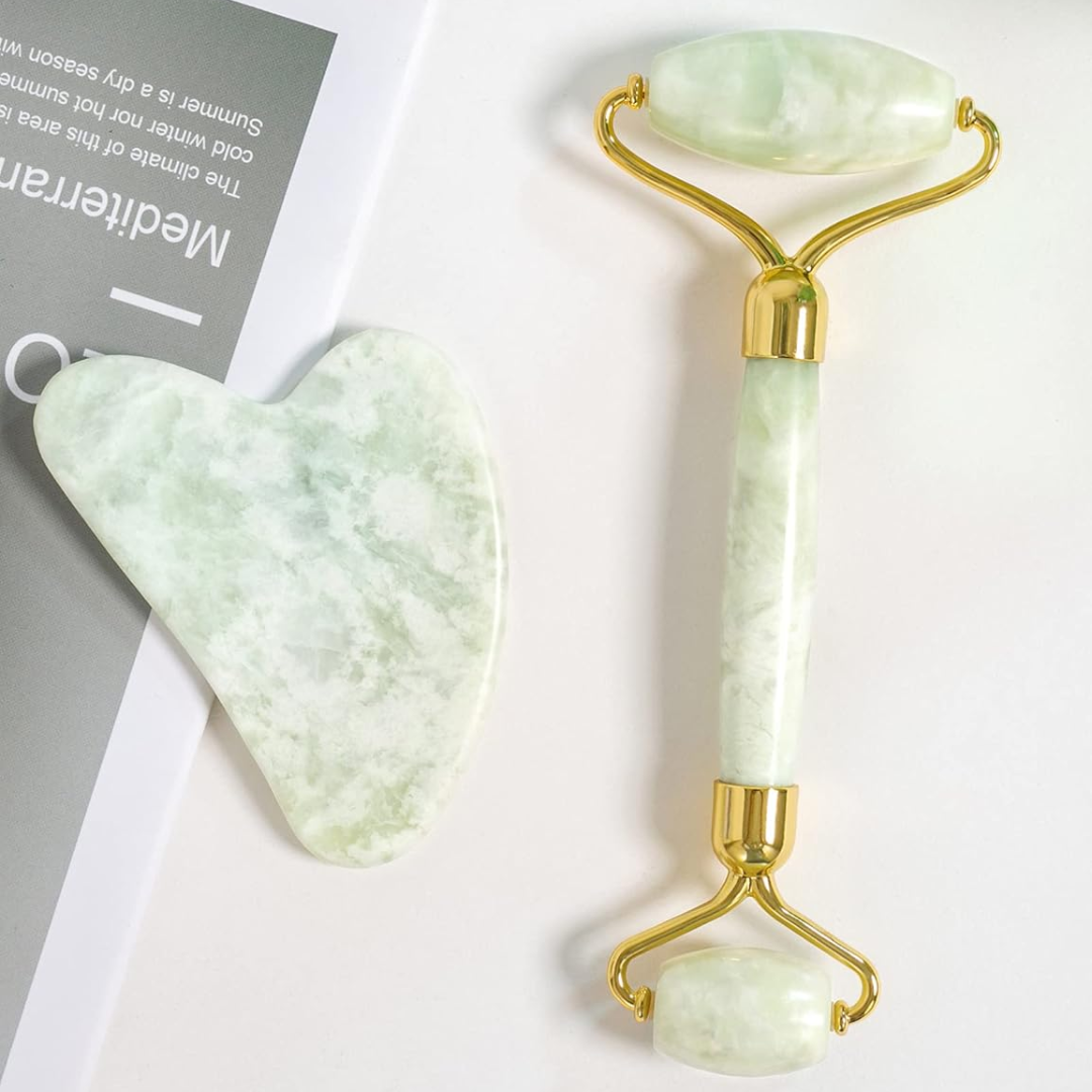 Maqiato | Women's Gua Sha & Jade Roller Set