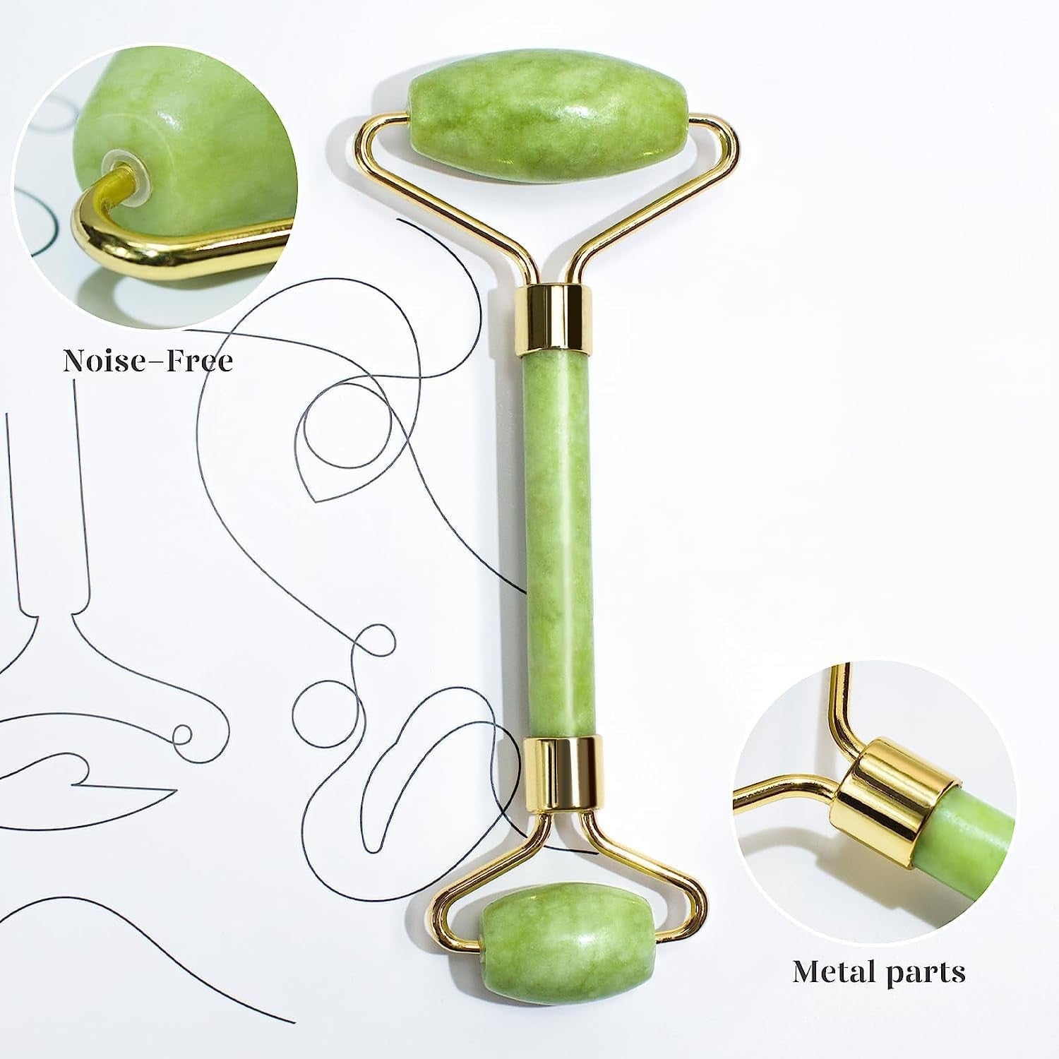 Maqiato | Women's Gua Sha & Jade Roller Set