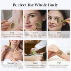 Maqiato | Women's Gua Sha & Jade Roller Set