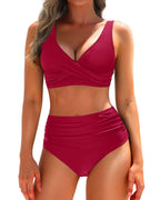 Maqiato | Women's High-Waist Bikini Set