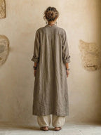 Maqiato | Women's Linen Three-Piece Set