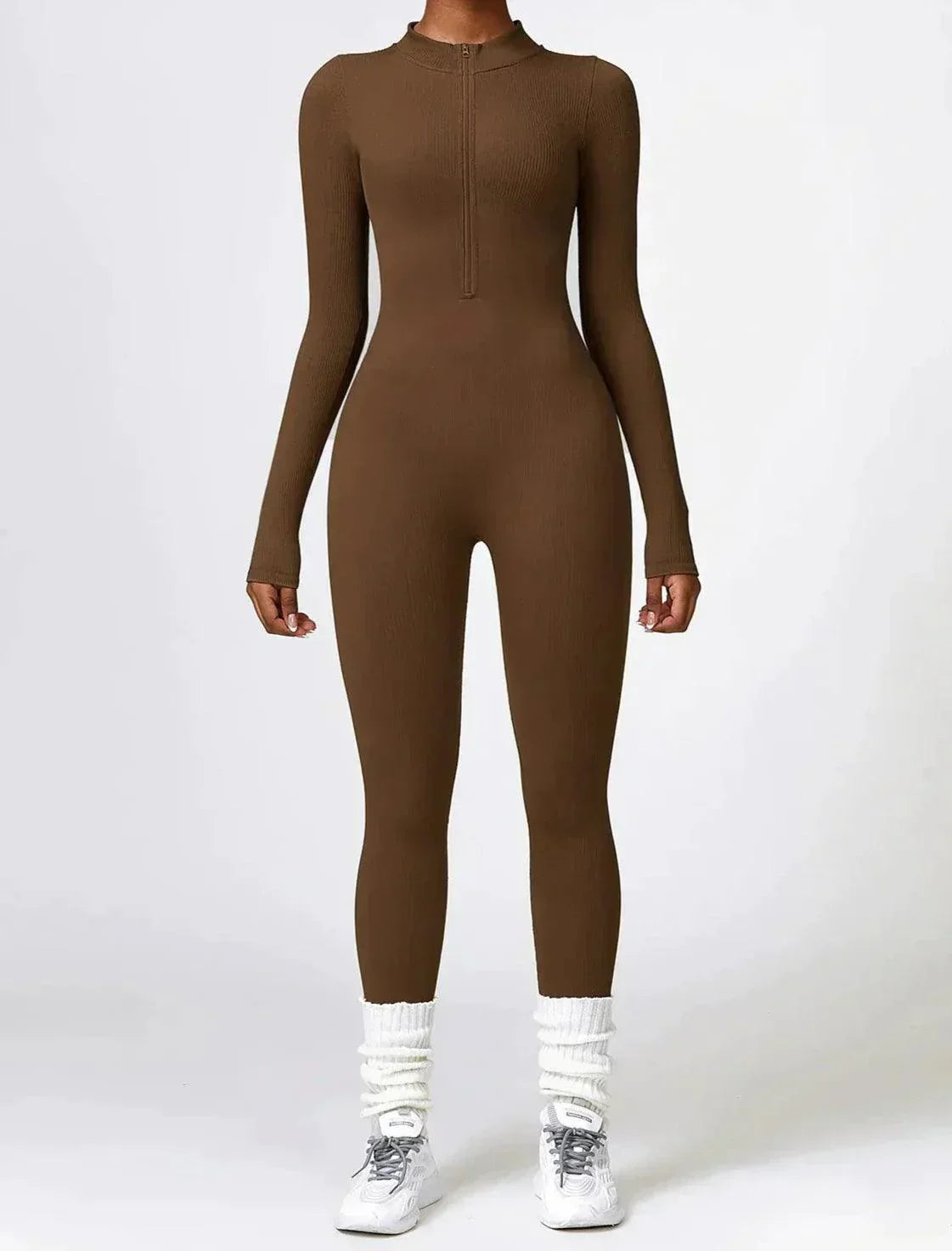 Maqiato | Women's Long Sleeve Full-Body Romper