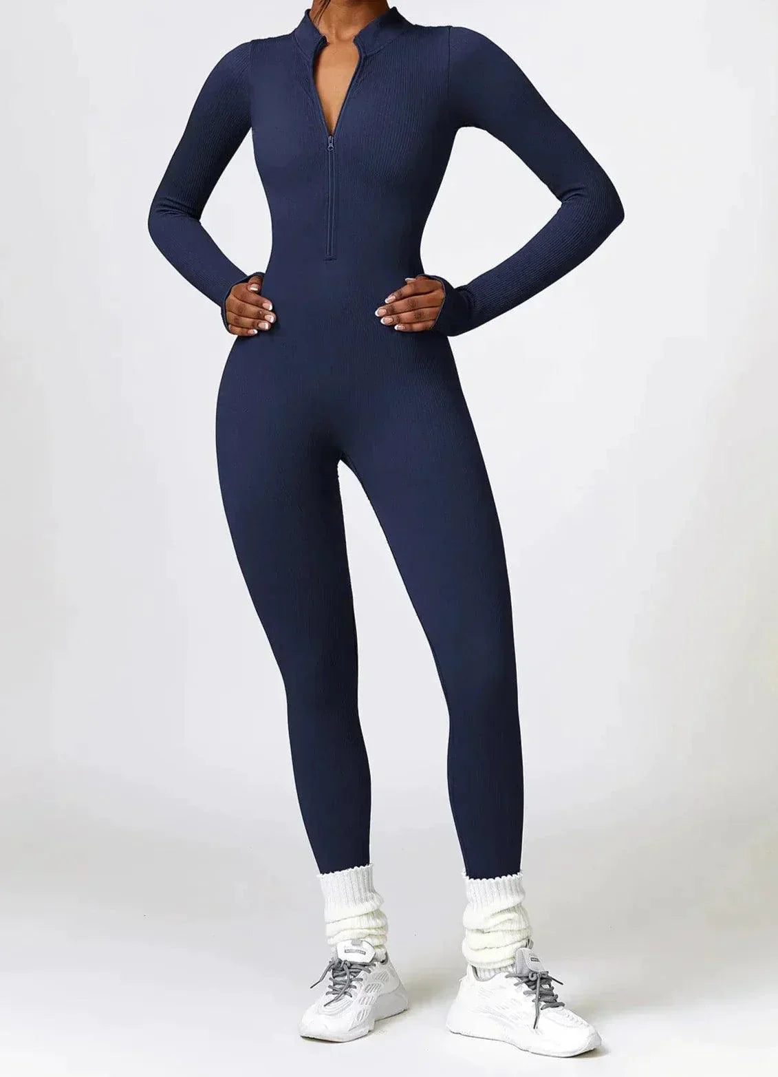 Maqiato | Women's Long Sleeve Full-Body Romper