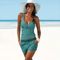 Maqiato | Women's Polka Dot Tankini Set