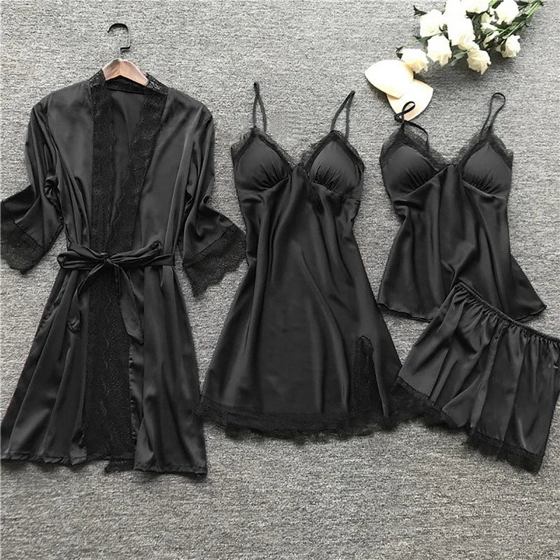 Maqiato | Women's Satin Pyjama Set