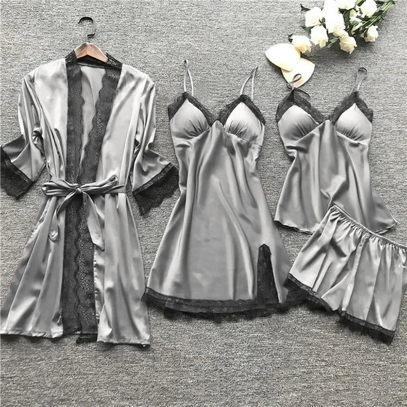 Maqiato | Women's Satin Pyjama Set