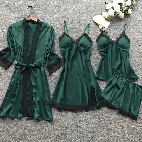 Maqiato | Women's Satin Pyjama Set