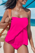 Maqiato | Women's Strapless Tankini Set