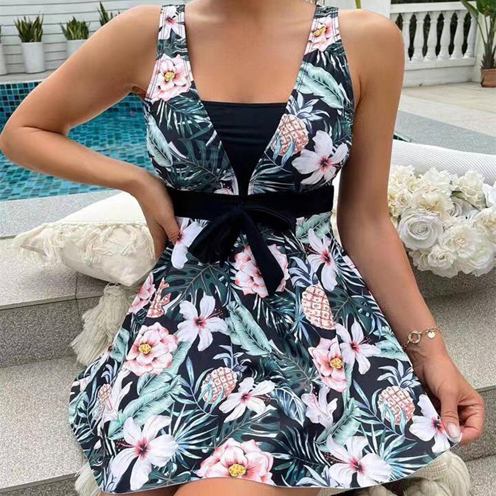 Maqiato | Women's Tankini with Skirt