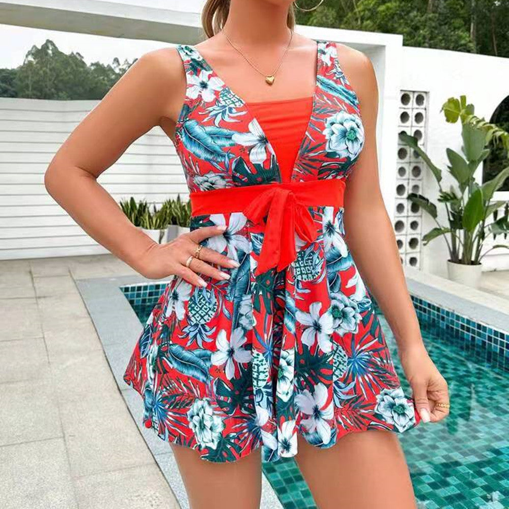 Maqiato | Women's Tankini with Skirt