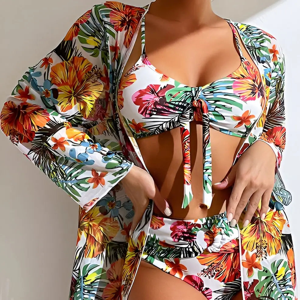 Maqiato | Women's Three-Piece Bikini Set