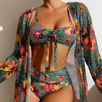 Maqiato | Women's Three-Piece Bikini Set