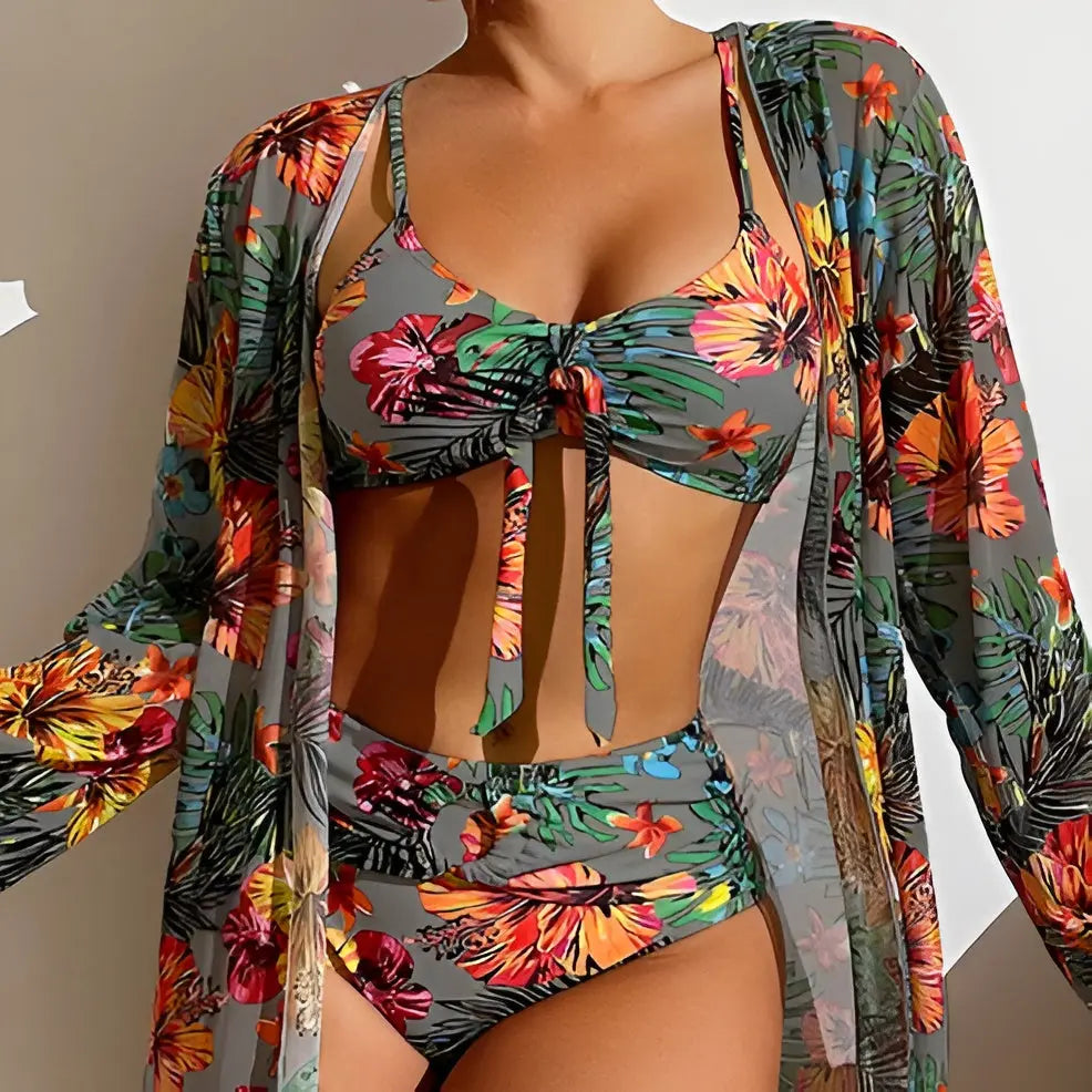 Maqiato | Women's Three-Piece Bikini Set
