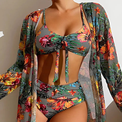 Maqiato | Women's Three-Piece Bikini Set