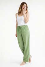 Maqiato | Women's Wide-Leg High-Waist Pants