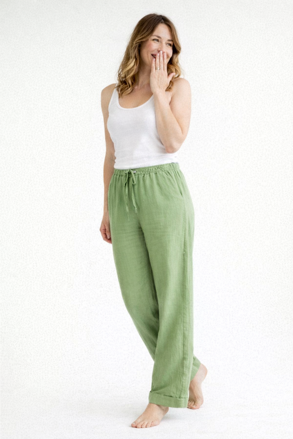 Maqiato | Women's Wide-Leg High-Waist Pants