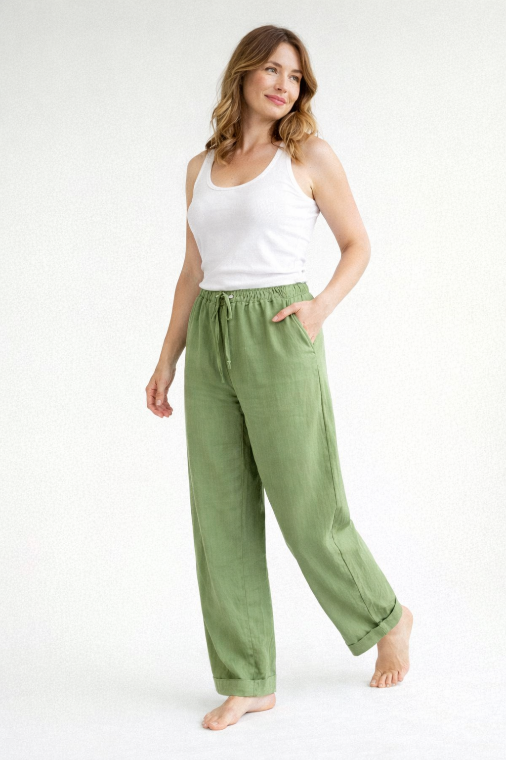 Maqiato | Women's Wide-Leg High-Waist Pants