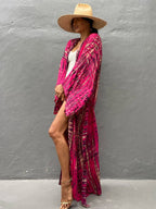 Maqiato | Women's Woven Kimono Cover-Up