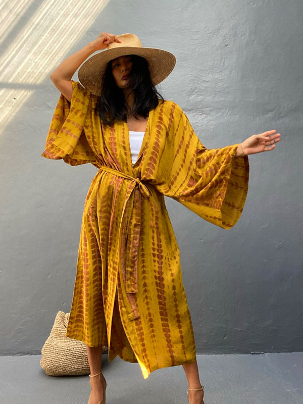 Maqiato | Women's Woven Kimono Cover-Up