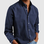 Men's Classic Button Down Long Sleeve Shirt