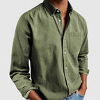Men's Classic Button Down Long Sleeve Shirt