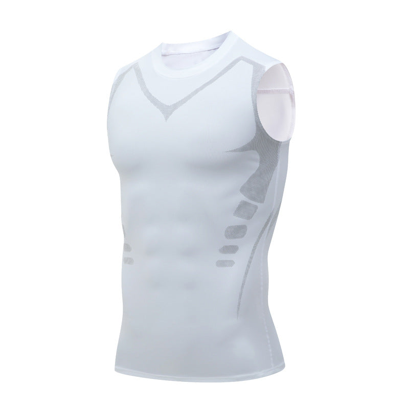 Men’s Quick-Drying Slim Fit Stretch Workout Vest