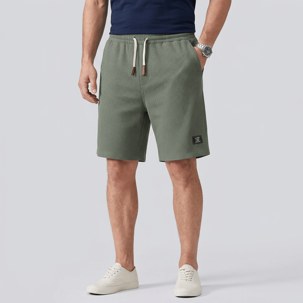 Maqiato | Elastic waistband summer shorts