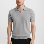 Maqiato | Embroidered collar polo shirt