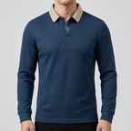 Maqiato | Lightweight long sleeve polo shirt