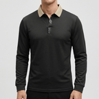 Maqiato | Lightweight long sleeve polo shirt