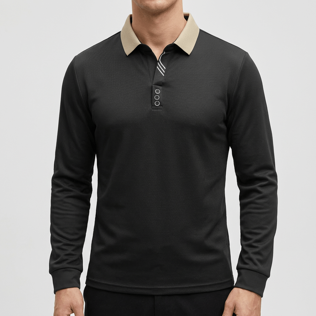 Maqiato | Lightweight long sleeve polo shirt
