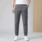 Maqiato | Stretchy cargo pants with flexible material and minimalist design