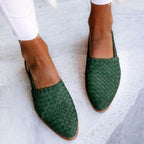 Women's European Style Flat Buckle Sandals