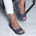 Women's shoes with elastic band