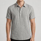 Maqiato | Lightweight linen polo shirt