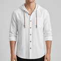 Maqiato | Lightweight hooded shirt with soft fabric