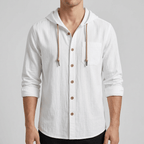Maqiato | Lightweight hooded shirt with soft fabric
